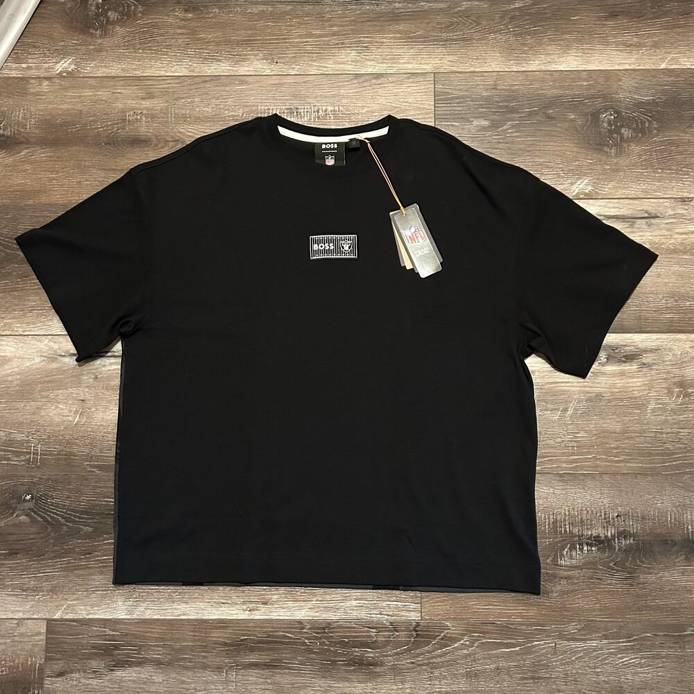 BOSS x NFL Las Vegas Raiders Taylor_NFL Tee XXL NWT